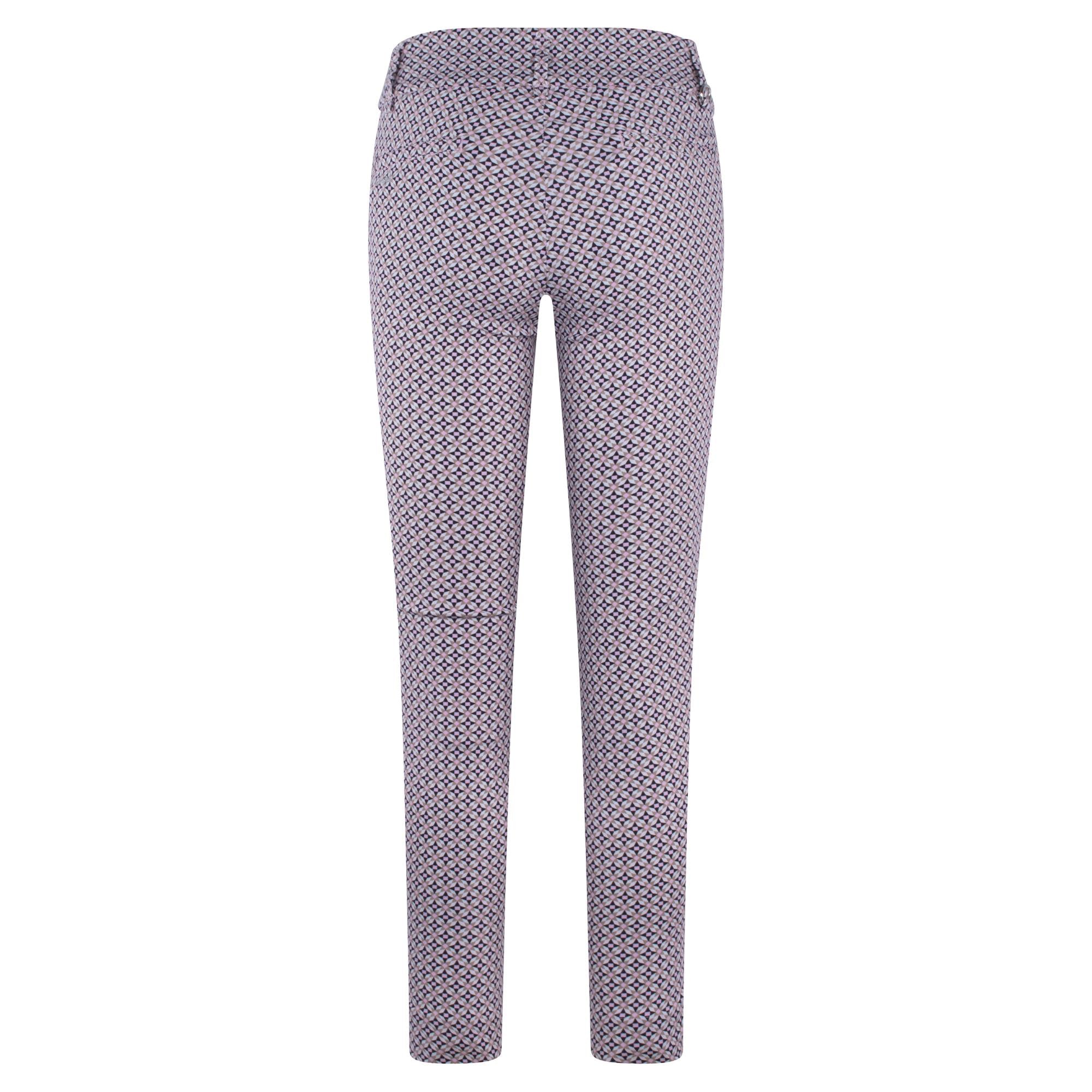 Daily Sports Magic Motif High Water Ladies Golf Pants Mosaic Medley 94CM